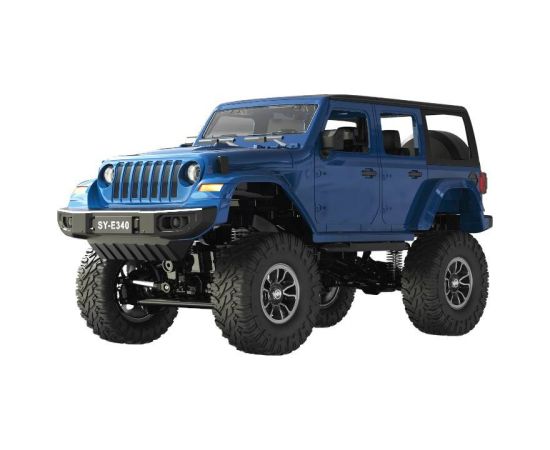 RC remote control car 1:14 Double Eagle (blue) Jeep Crawler Pro E340-003