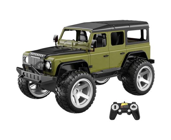 RC remote control car 1:14 Double Eagle (darkgreen) Land Rover Defender E362-003