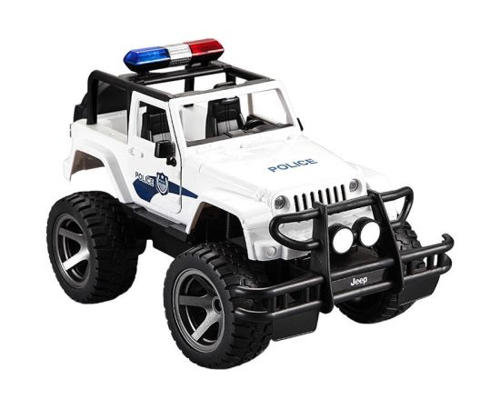 Remote-controlled car 1:12 Double Eagle (white) Jeep (Police) E550-003