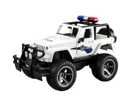 Remote-controlled car 1:12 Double Eagle (white) Jeep (Police) E550-003