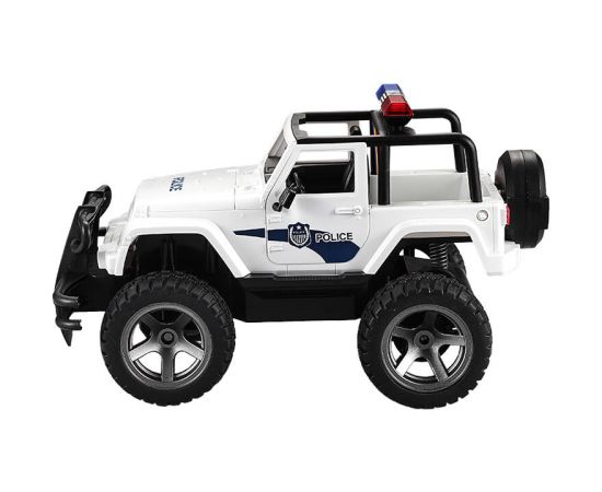 Remote-controlled car 1:12 Double Eagle (white) Jeep (Police) E550-003