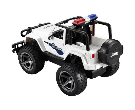 Remote-controlled car 1:12 Double Eagle (white) Jeep (Police) E550-003