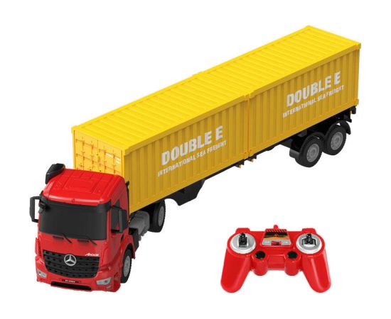 Remote control RC truck 1:26 Double Eagle (red) Mercedes-Benz Arocs E664-003