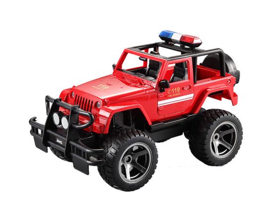 RC remote control car 1:12 Double Eagle Jeep (fire department) E549-003