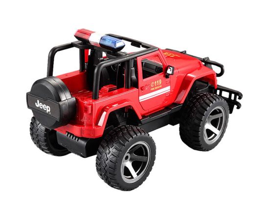 RC remote control car 1:12 Double Eagle Jeep (fire department) E549-003