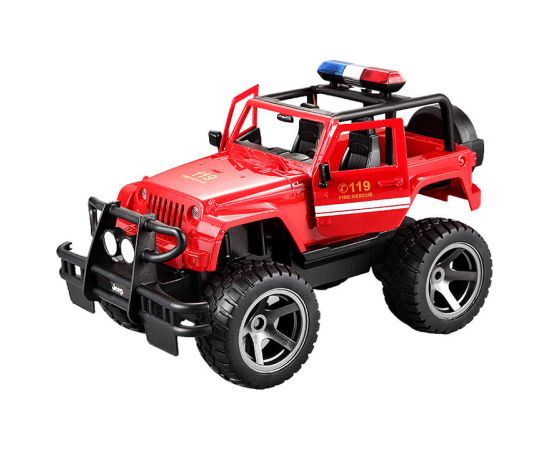 RC remote control car 1:12 Double Eagle Jeep (fire department) E549-003