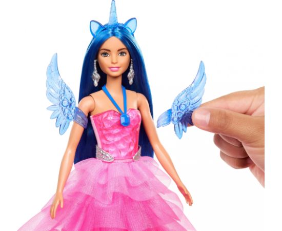 Lalka Barbie Mattel Sapphire Skrzydlaty jednorożec Lalka 65 rocznica HRR16