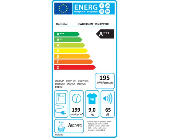 Electrolux EW8D394ME