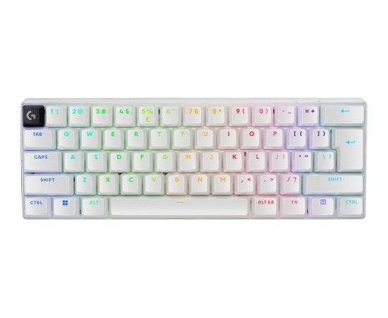 LOGITECH G PRO X 60 LIGHTSPEED Wireless Gaming Keyboard (Tactile) - WHITE - US INT'L - 2.4GHZ/BT - EMEA28-935 - TACTILE SWITCH