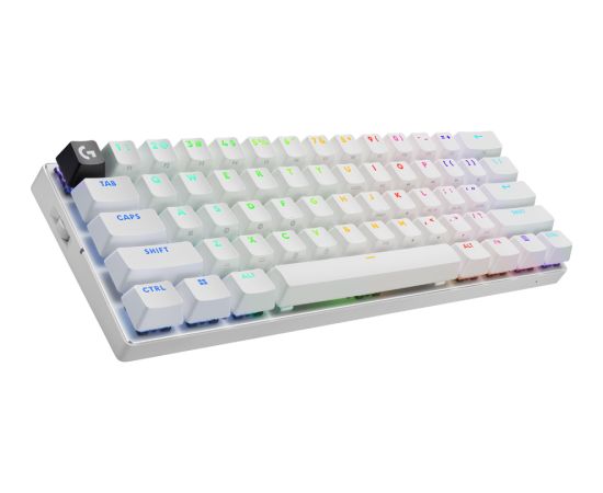 LOGITECH G PRO X 60 LIGHTSPEED Wireless Gaming Keyboard (Tactile) - WHITE - US INT'L - 2.4GHZ/BT - EMEA28-935 - TACTILE SWITCH