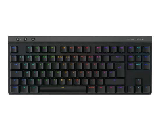 LOGITECH G515 LIGHTSPEED TKL - BLACK - US INT'L - 2.4GHZ/BT - EMEA28i-935 - TACTILE