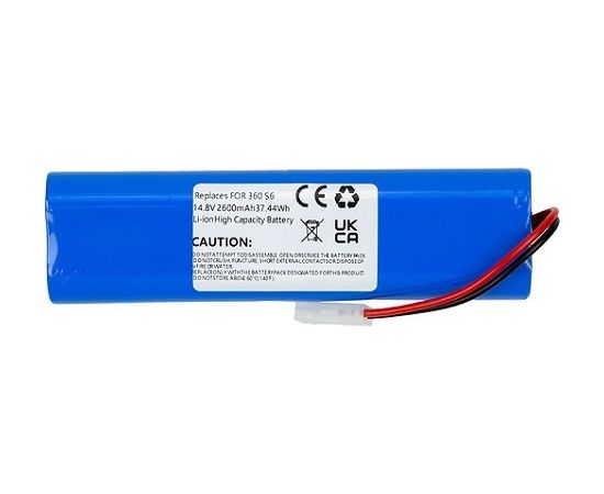 Extradigital Battery for 360 Robot S6, 14.8V, 2.6Ah, Li-ion