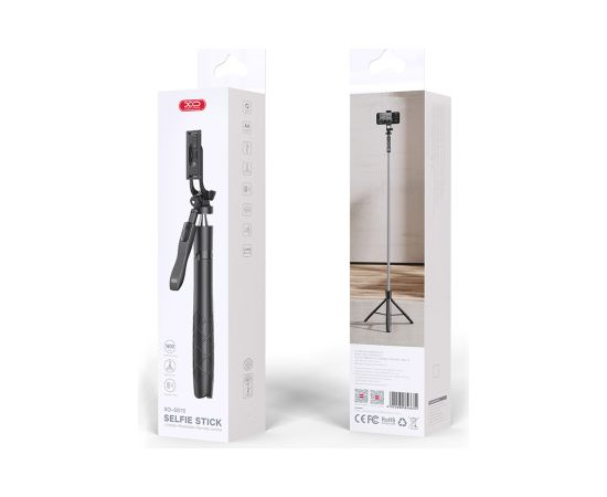 XO  Selfie Stick BT Tripod SS15 180cm, black