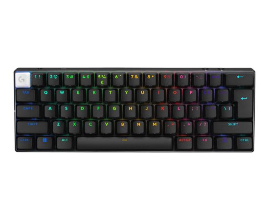 LOGITECH G PRO X 60 LIGHTSPEED Wireless Gaming Keyboard (Tactile) - BLACK - US INT'L - 2.4GHZ/BT - EMEA28-935 - TACTILE SWITCH