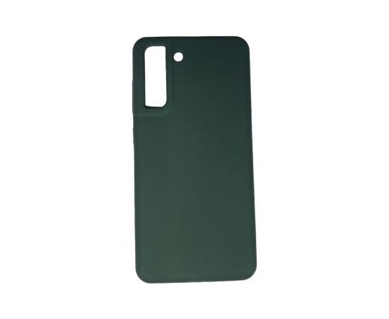 Evelatus Samsung  Galaxy S21 FE Premium Soft Touch Silicone Case Green