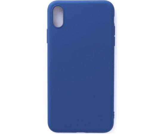 Evelatus Apple  iPhone X/Xs Nano Silicone Case Soft Touch TPU Dark Blue