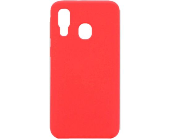 Evelatus Samsung  Galaxy A40 Nano Silicone Case Soft Touch TPU Red