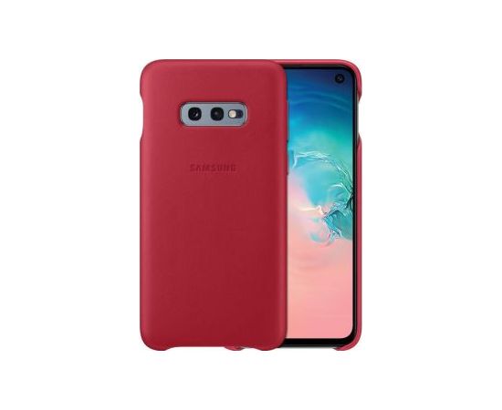 Samsung   Galaxy S10e Leather Cover EF-VG970LREGWW Red