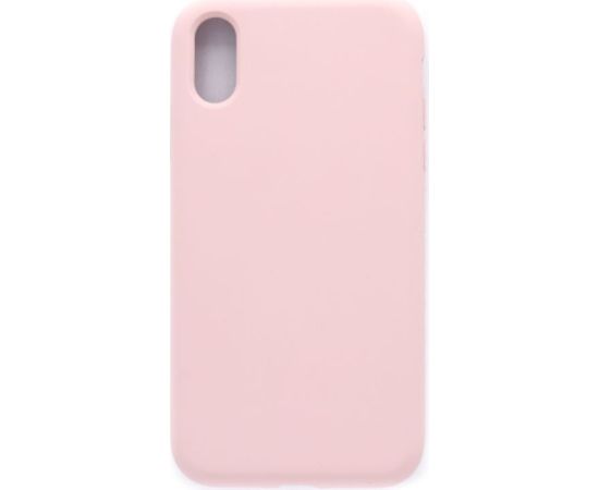 Evelatus Apple  iPhone XS Premium Soft Touch Silicone Case Pink Sand