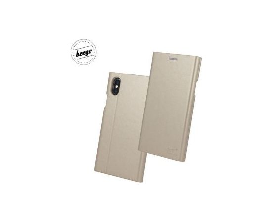 Beeyo Samsung  S8 G950 Book Grande Case Gold