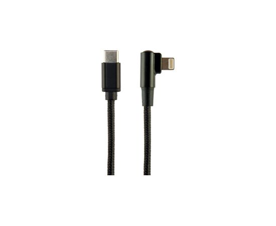 Kabelis Gembird USB Type-C Male - 8-pin Male 0.2 m Black