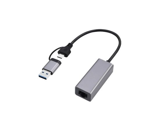 Adapteris Gembird USB 2.5G Gigabit Network Adapter Space Grey