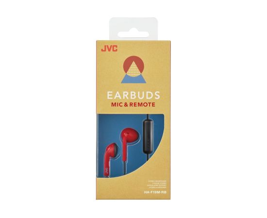 JVC HA-F19M-RB Retro earbuds