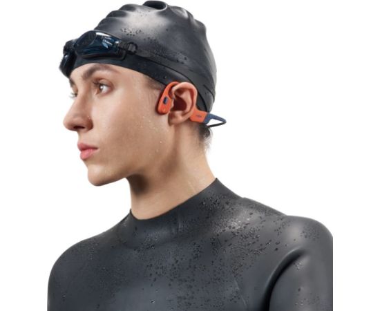 SHOKZ OpenSwim Pro Headset Wireless Neck-band Sports Bluetooth Black, Red