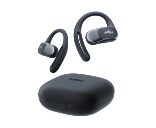 SHOKZ OpenFit Air Headset Wireless Ear-hook Calls/Music/Sport/Everyday Bluetooth Black