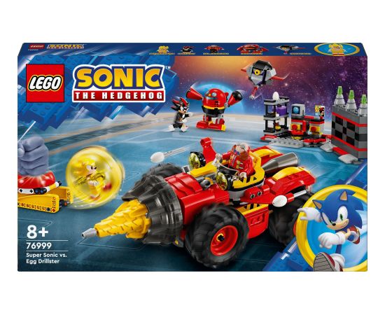 LEGO Sonic the Hedgehog Super Sonic kontra Egg Drillster (76999)