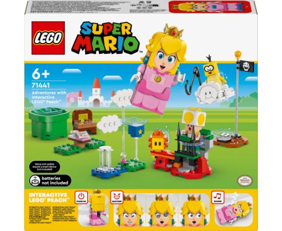 LEGO Super Mario Przygody z interaktywną figurką LEGO® Peach™ (71441)