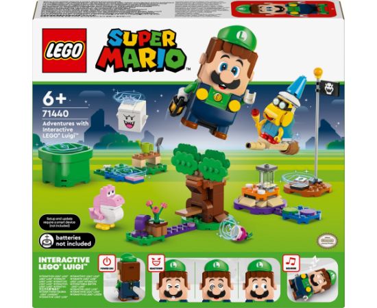 LEGO Super Mario Przygody z interaktywną figurką LEGO® Luigi™ (71440)