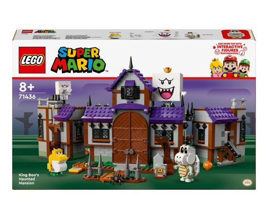 LEGO Super Mario Nawiedzona rezydencja Kinga Boo (71436)