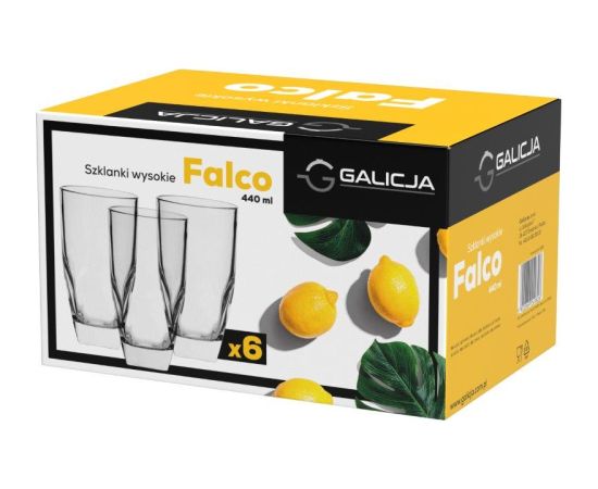 GALICJA Glāžu komplekts. 440ml (6gb)