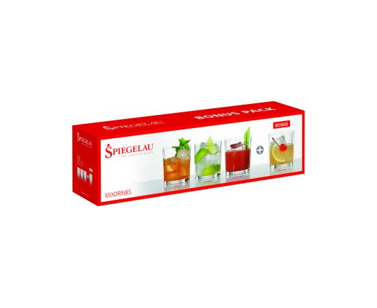 SPIEGELAU Stikla glāžu komplekts. 370ml (4gb.)