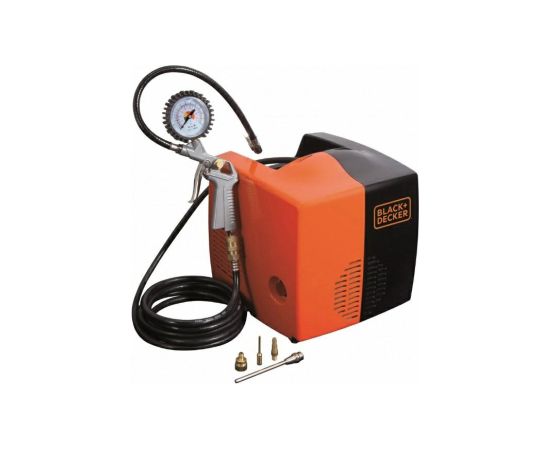 BLACK&DECKER OIL-FREE COMPRESSOR. 1.5HP/8BAR+ACC