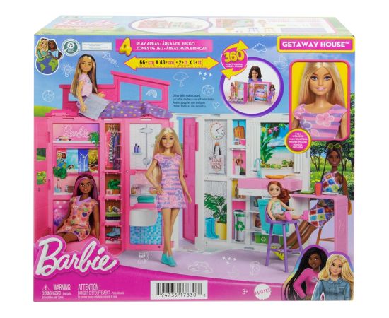 Barbie Cozy House + Doll set HRJ77 p2 MATTEL