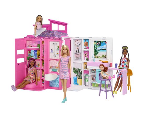 Barbie Cozy House + Doll set HRJ77 p2 MATTEL