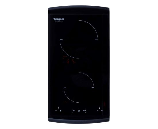 Taurus Darkfire Domino Black Countertop 31 cm Zone induction hob 2 zone(s)