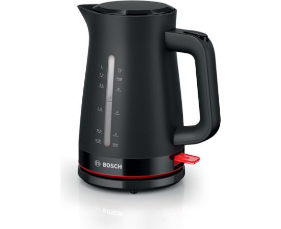 Bosch TWK3M123 electric kettle 1.7 L 2400 W Black