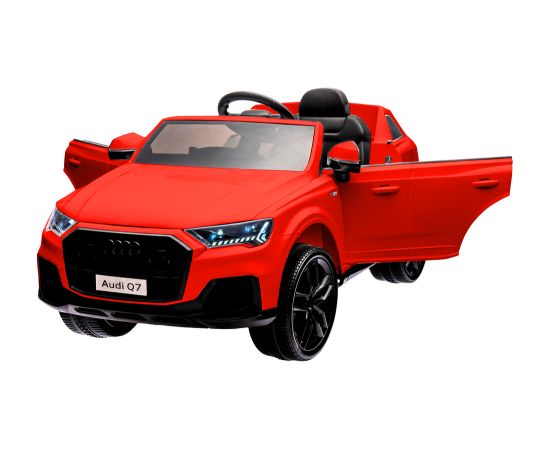 Lean Cars Audi Q7 Red Painted Battery Car