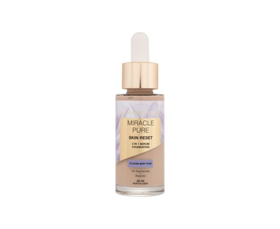 Max Factor Miracle Pure / Skin Reset 2in1 Serum Foundation 30ml