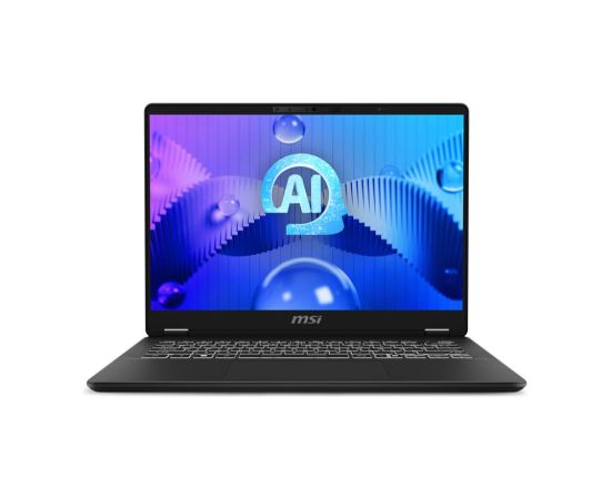 Notebook MSI Prestige 14 AI Evo C1MG CPU  Core Ultra u5-125H 1200 MHz 14" 1920x1200 RAM 16GB DDR5 5600 MHz SSD 1TB Intel Arc Graphics Integrated ENG Card Reader micro SD Windows 11 Home Grey 1.7 kg PRE14AIEVOC1MG-046NL