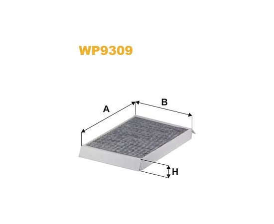 Salona filtrs WP9309 WIX FILTERS