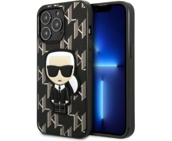 Karl Lagerfeld Monogram Ikonik Case for iPhone 13 Pro Max Black