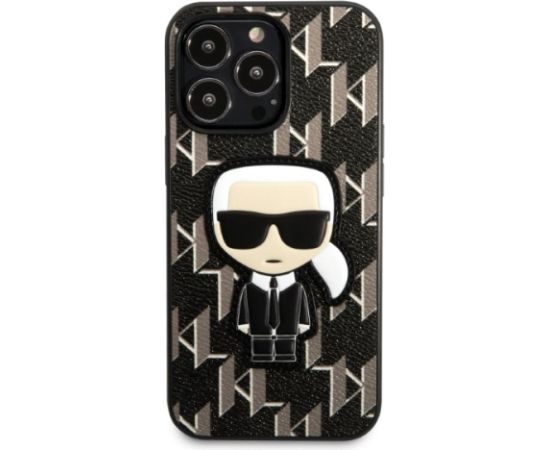 Karl Lagerfeld Monogram Ikonik Case for iPhone 13 Pro Max Black