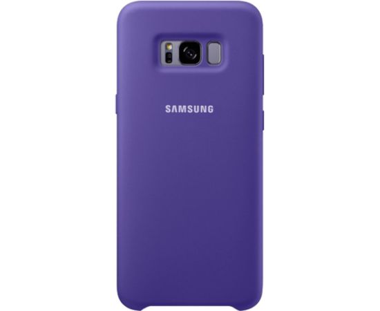 Samsung EF-PG955TVEGWW Oriģināls Silikona Maks priekš Samsung G955 Galaxy S8+ Violets (EU Blister)