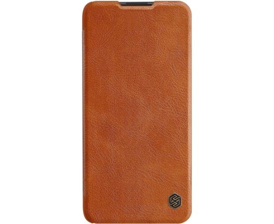 Nillkin Qin leather holster case for Xiaomi Redmi Note 9 4G brown