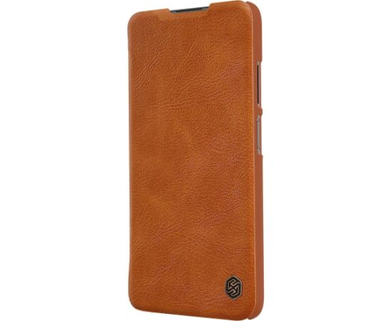 Nillkin Qin leather holster case for Xiaomi Redmi Note 9 4G brown