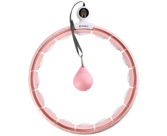 Hula Hop HMS HHM15 with magnet and weight pink + counter